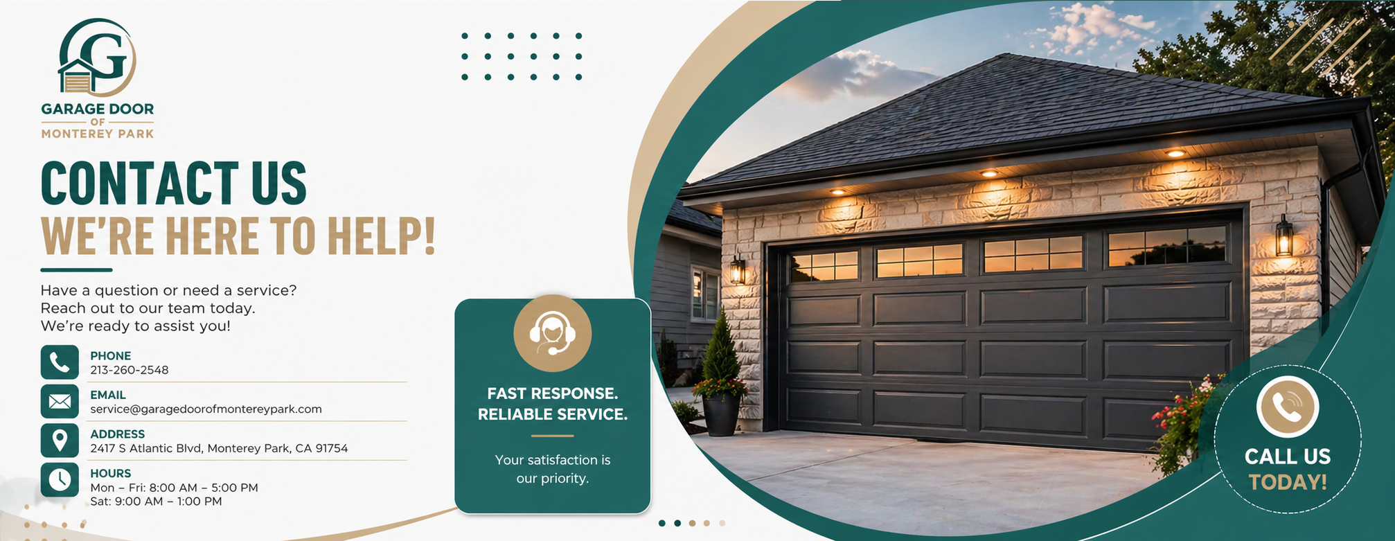 Garage Door Of Monterey Park